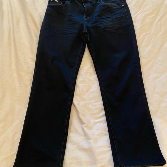 Moderna Mens black color jeans size 36 - Picture 3 of 8